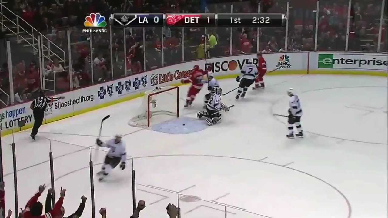 02/10/2013 - Damien Brunner's Goal vs. LA Kings