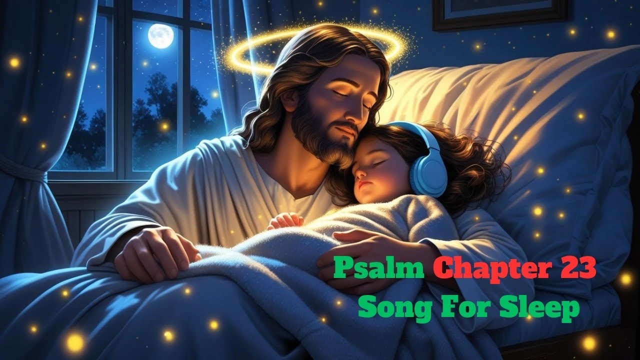 🌿🙏 Psalms 23 – The Lord Is My Shepherd ✨ | Calm & Relaxing Worship Song 🌙🎶