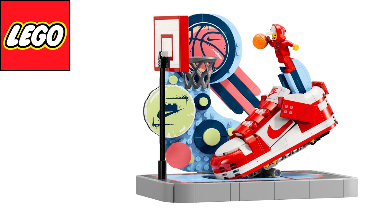 Lego Nike Dunk Trickshot Set #43021