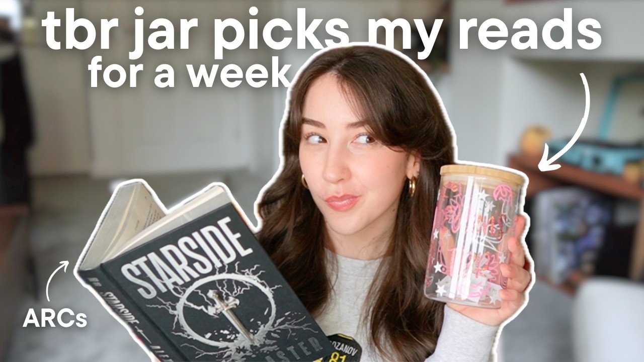 tbr jar picks my reads for the week *ARC edition*📖✨ ashley poston, alex aster, carley fortune&more!