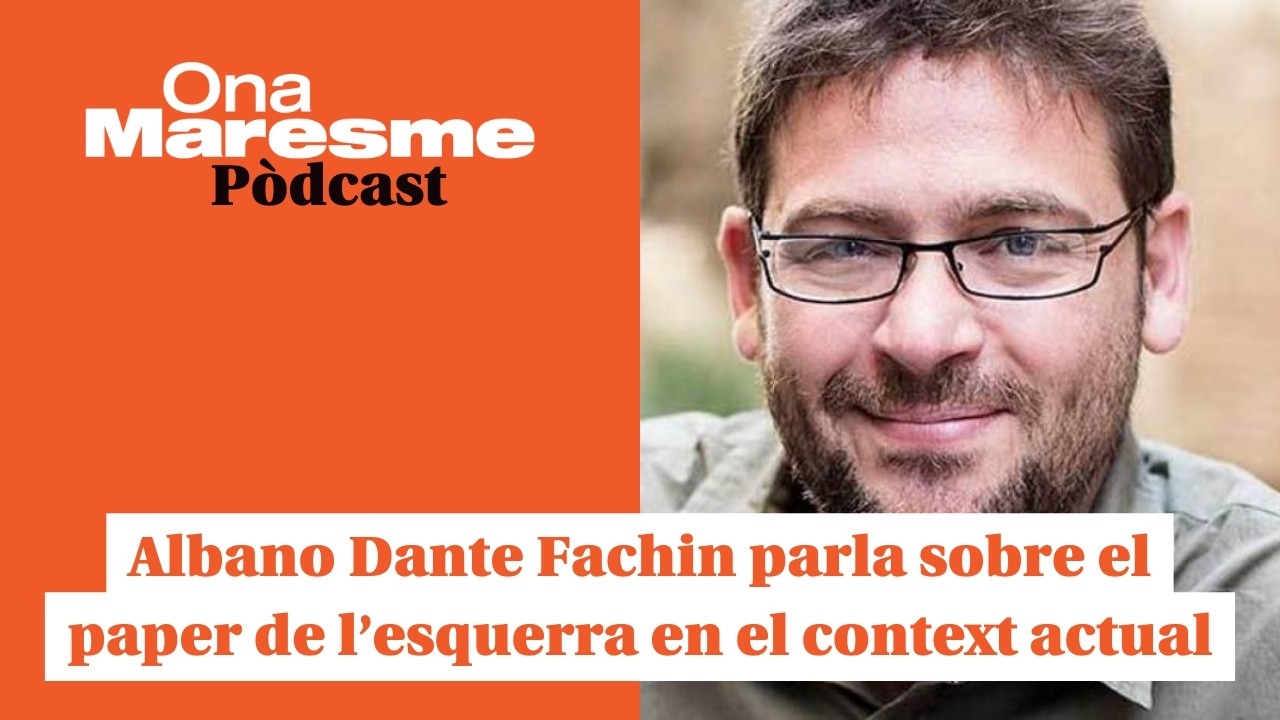 Albano Dante Fachin parla a Malgrat sobre el paper de l’esquerra en el context actual