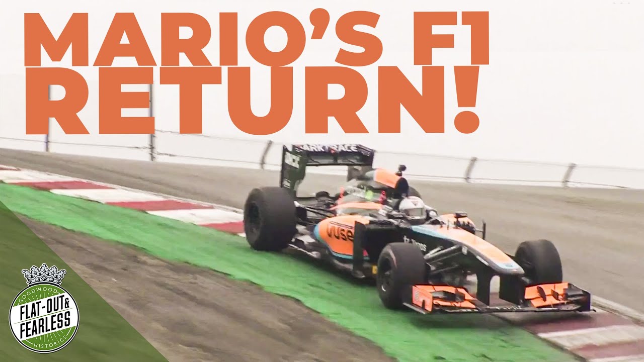 Марио Андретти впервые сядет за руль современного автомобиля McLaren F1 в Лагуна Сека