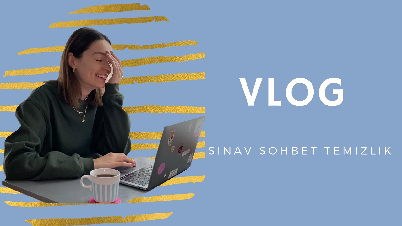 İLK VLOG - BENİMLE BİR GÜN | Sınav, Temizlik ve Sohbet #KoçÜniversitesi