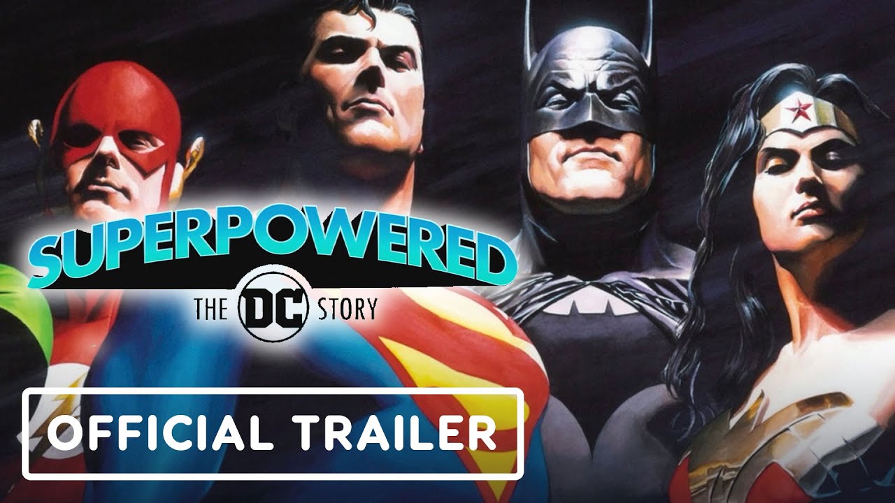 Superpowered: The DC Story - Official Trailer (2023) Dwayne Johnson, Rosario Dawson, Patty Jenkins