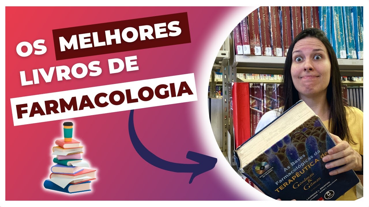 Qual o MELHOR LIVRO DE FARMACOLOGIA para ESTUDAR?