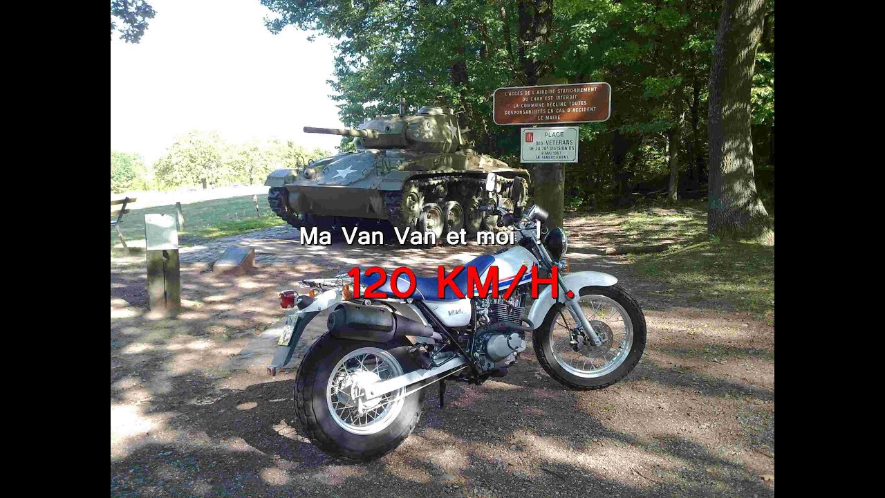 Top speed ✈ Sawadikap [ 120 km/h ] Suzuki 125 RV Van Van ★★★★ [French]