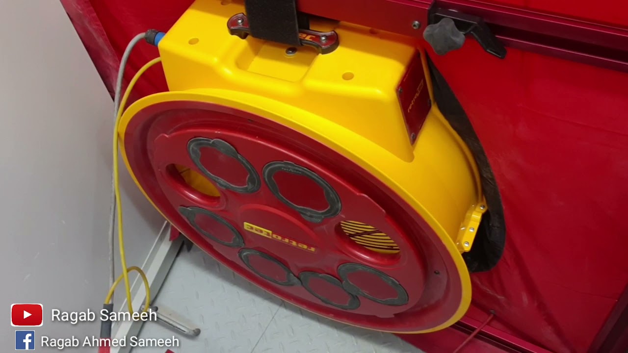 شاهد كيف يتم عمل إختبار تسريب الهواء عند تركيب نظام مكافحة الحريق 🚨 integrity test