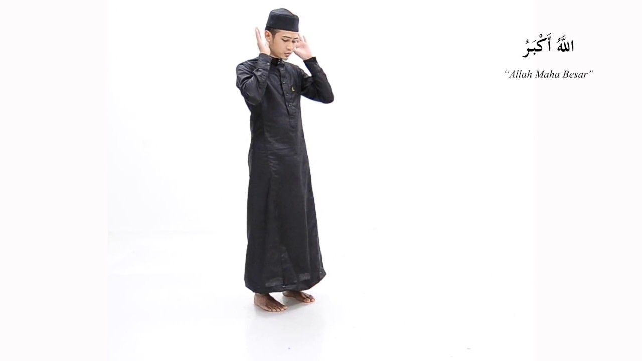 Solat yang sempurna Mengikut Mazhab Imam Shafie bagi lelaki