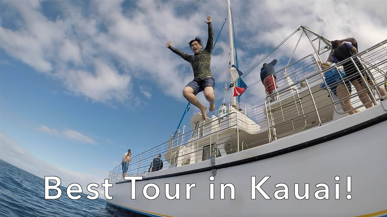 Kauai Vlog #8: Na Pali Coast Tour on a Catamaran with Blue Dolphin Charters