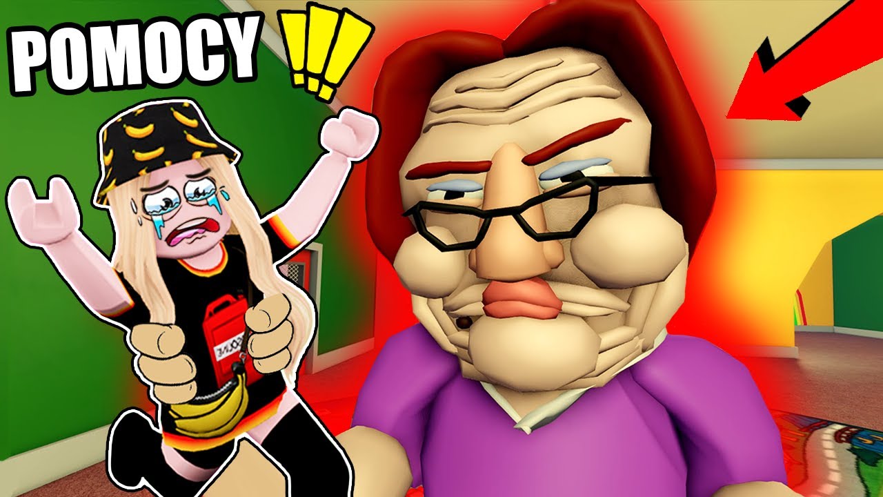UCIEKAM PRZED ZŁĄ OPIEKUNKĄ W ROBLOX 😱