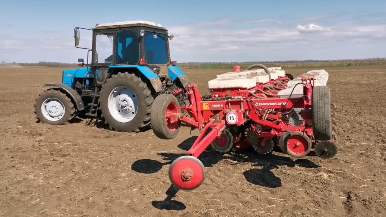 Сівалка no-till vega 8, посів соняшника, демонстрація якості посіва,