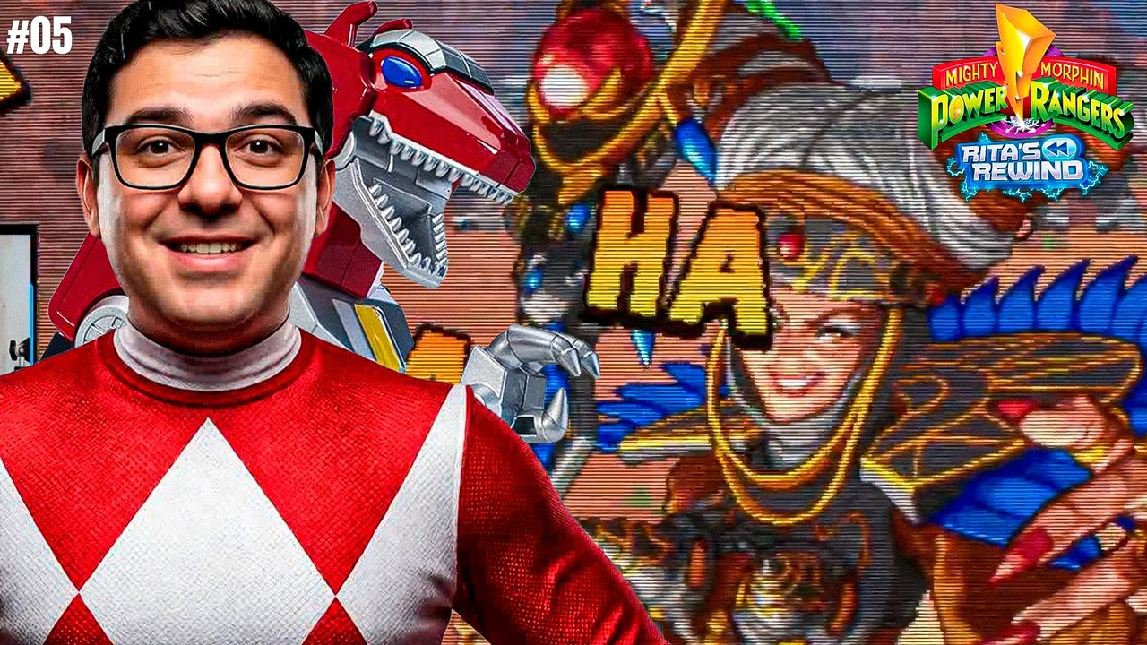 BATALHA ZORD MAIS DIFÍCIL ATÉ AGORA! - Mighty Morphin Power Rangers: Rita's Rewind ⚡ #05