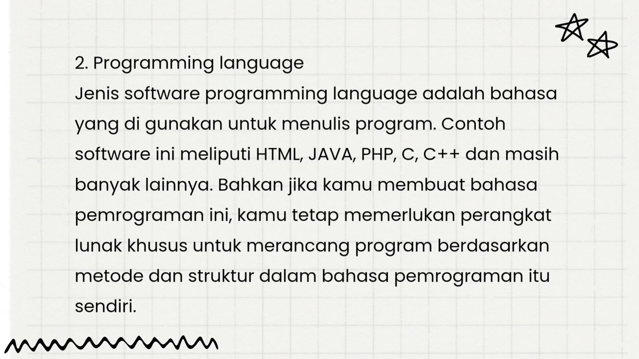 Pengertian Software dan jenis-jenis Software