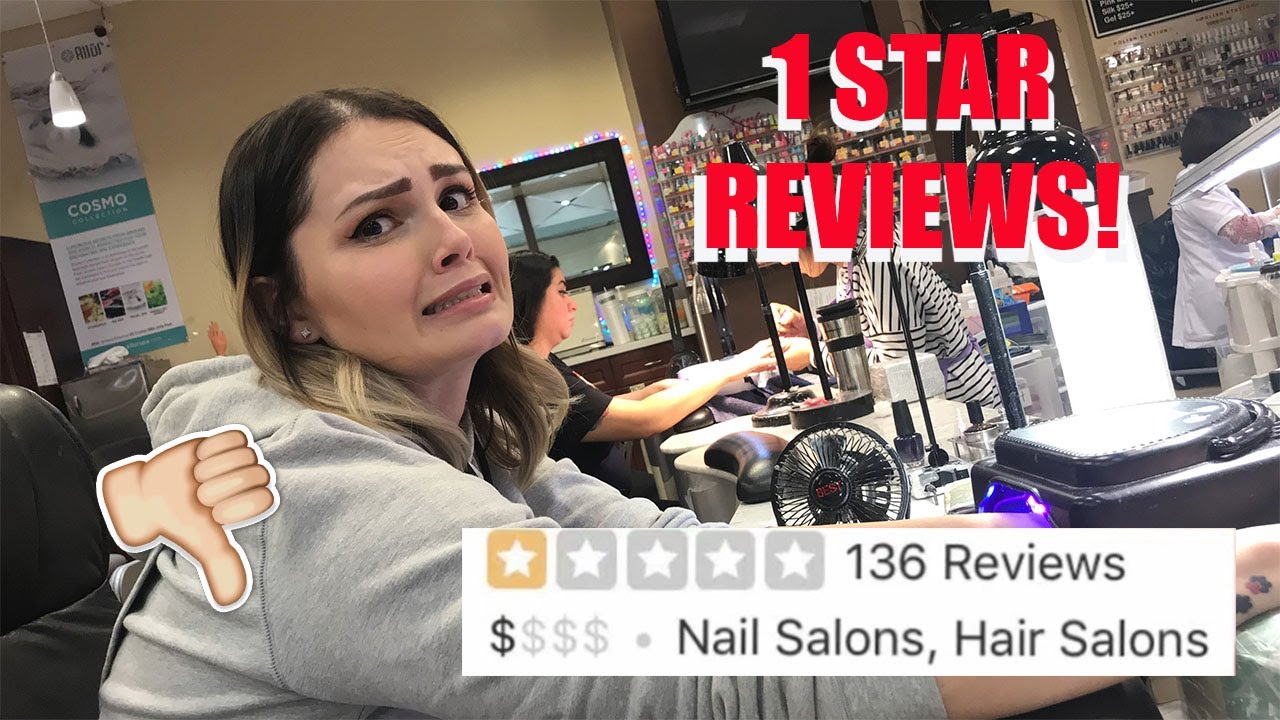 LICENSED NAIL TECH GOES TO THE WORST REVIEWED NAIL SALON IN HER CITY (part 2) *1 STAR*