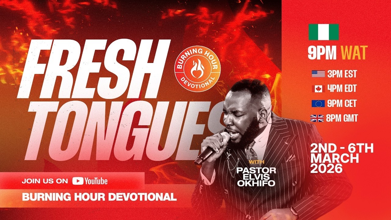 Day 3 of Fresh Tongues || Burning Hour Devotional