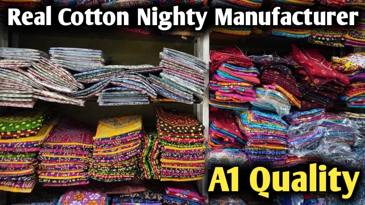 Nighty Manufacturer in Mumbai  Nighty Wholesale Market in Mumbai, Night Suit For Ladies | Rl Fashion