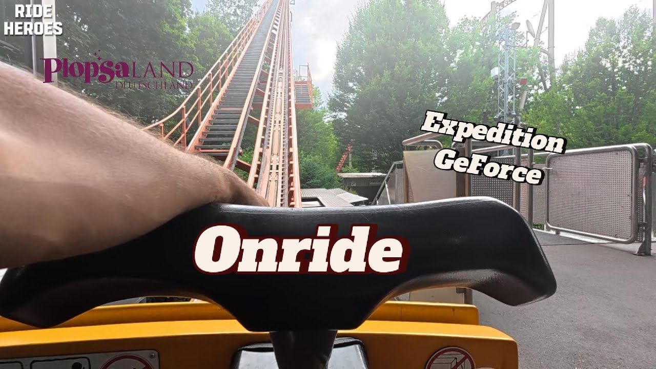Expedition GeForce - Onride - Plopsaland Deutschland