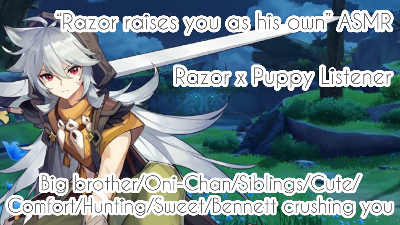 “Razor Raises You As His Own” ASMR (Razor x Puppy Listener) Ft: Bennett