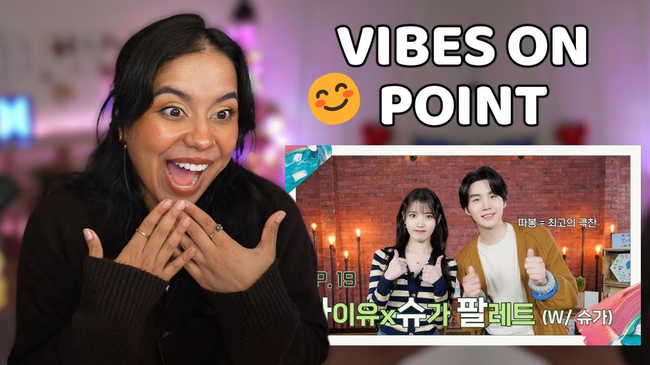 [IU's Palette🎨] IU X SUGA Palette (With SUGA) Ep.19 | the CUTEST BANTER😭