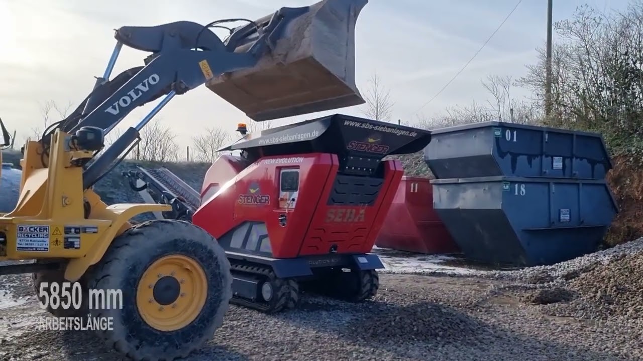 SEBA LT 50-30 New Evolution // Dachziegeln & Recyclingmaterial brechen von 0-10mm #brechanlage