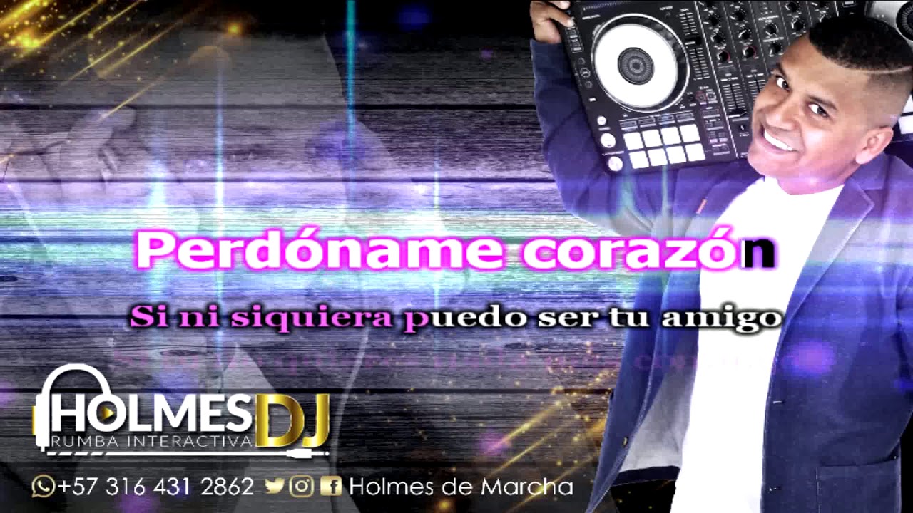 Si no te quieres tú - los  van van  - Video Liryc letra  - Holmes DJ
