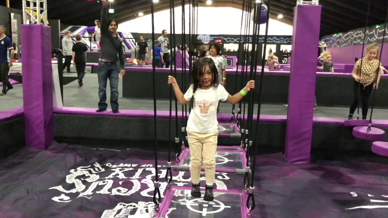 JadensWorld is at Ryze Extreme Air sports | Ultimate Indoor Trampoline in dundee