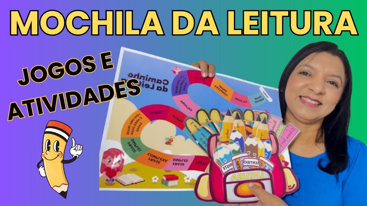 Mochila da Leitura - Kit Fluência leitora e Alfabetização