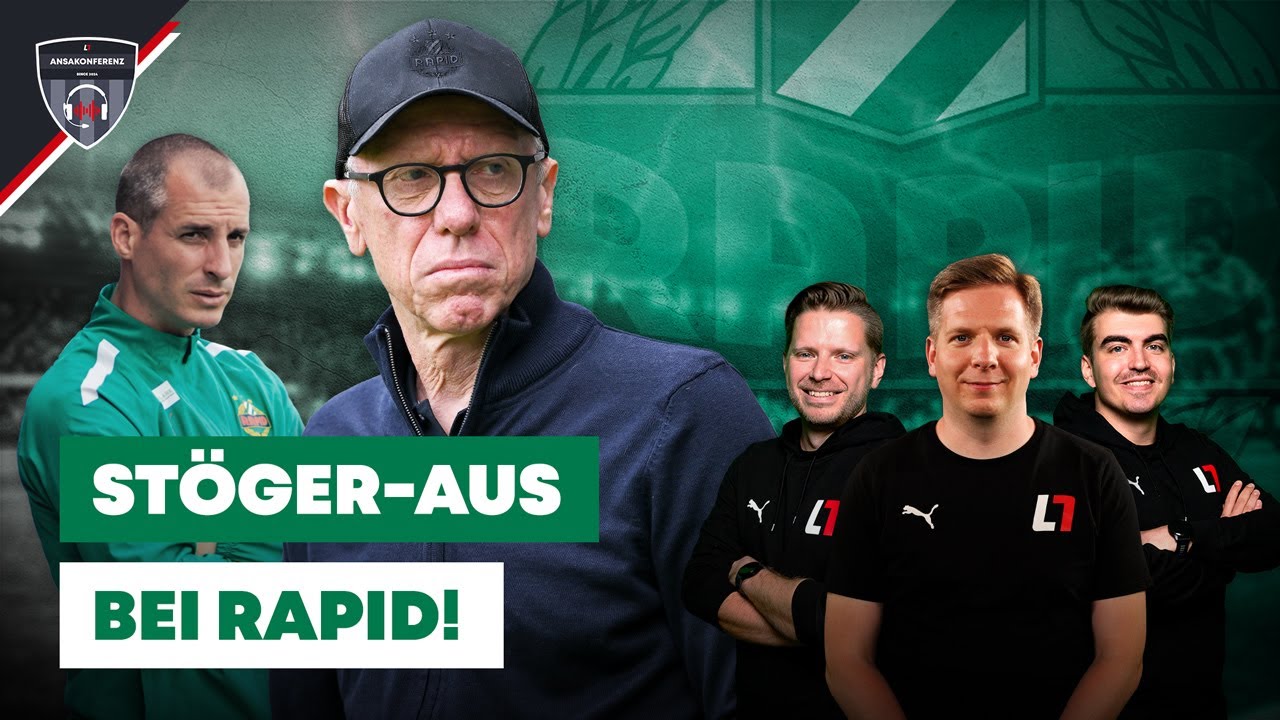 REACTION: Die Gr&uuml;nde f&uuml;r das St&ouml;ger-Aus beim SK Rapid | Ansakonferenz Spezial