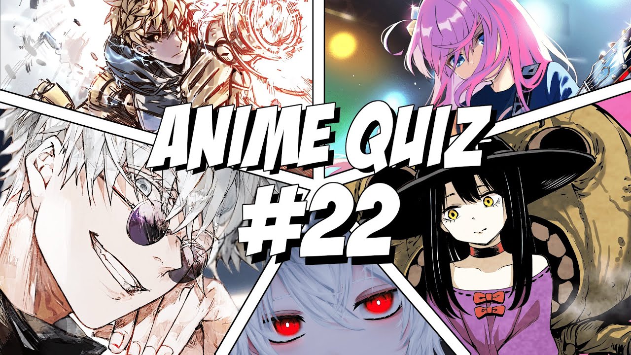 Anime Quiz #22 - Openings, Endings, OSTs, Instrumental and Eyes