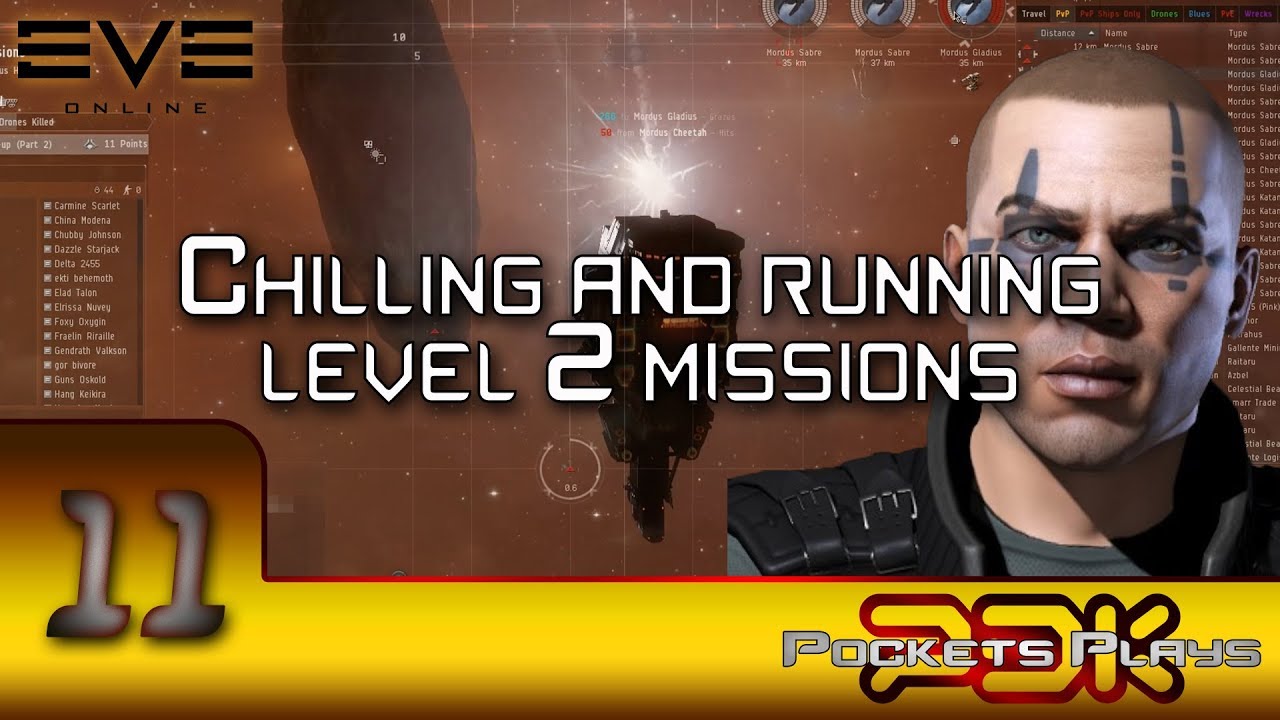 EVE Online - Chilling and running Level 2 missions