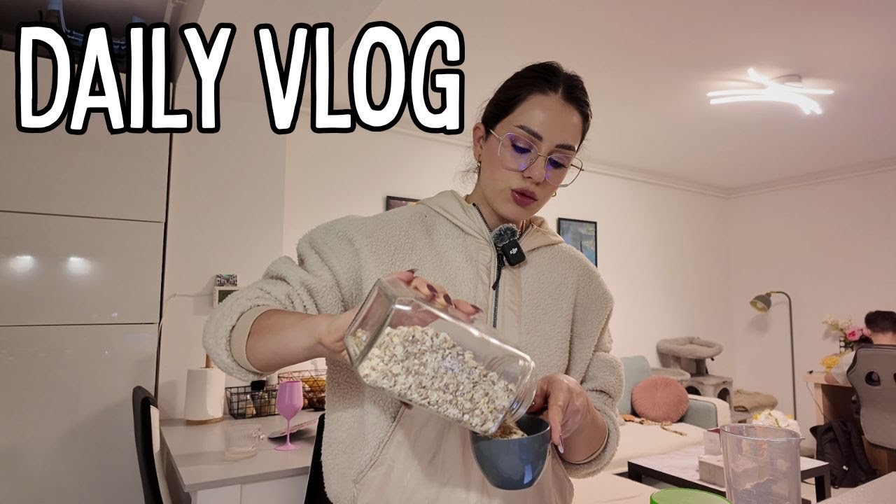 DailyVLOG în bucătărie ❤️ Prăjitura mea preferată, sănătoasă și delicioasă