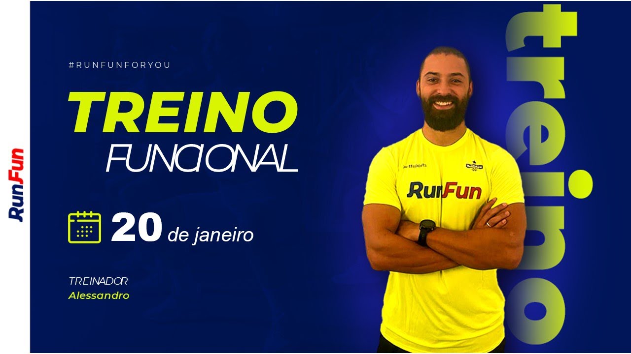 Funcional Aeróbio - Professor Alessandro - 20/01/2026 - RunFun Assessoria Esportiva