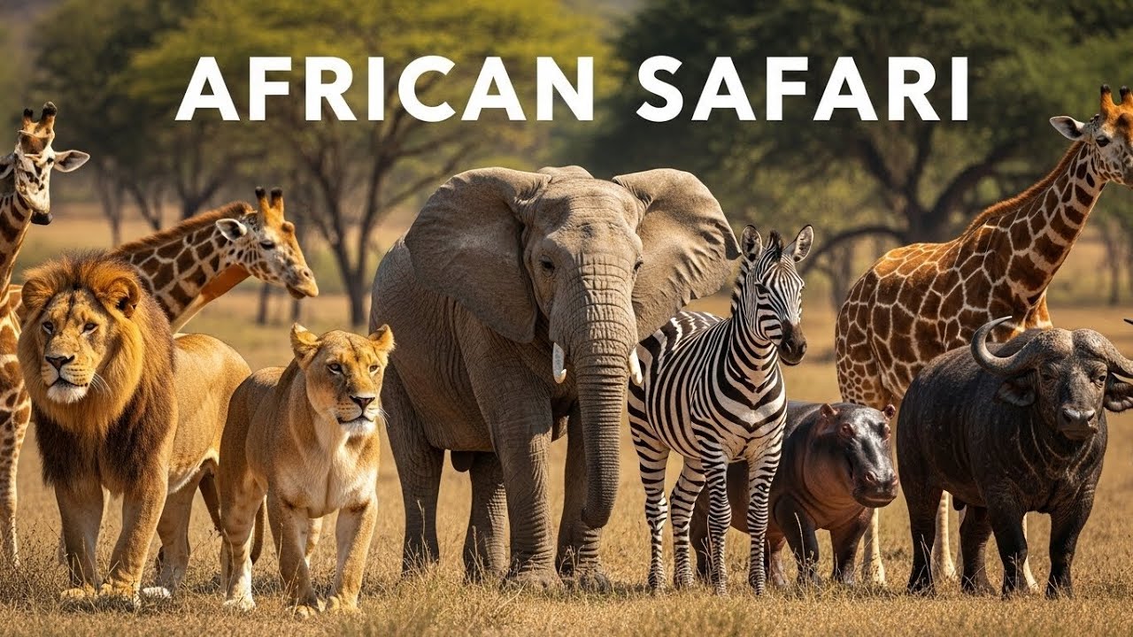 Animals of Nature World | Wildlife Documentary 4K Ultra HD