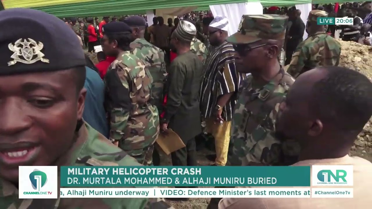 Military Helicopter Crash: Final Farewell to Dr. Murtala Mohammed & Alhaji Muniru | Channel One News