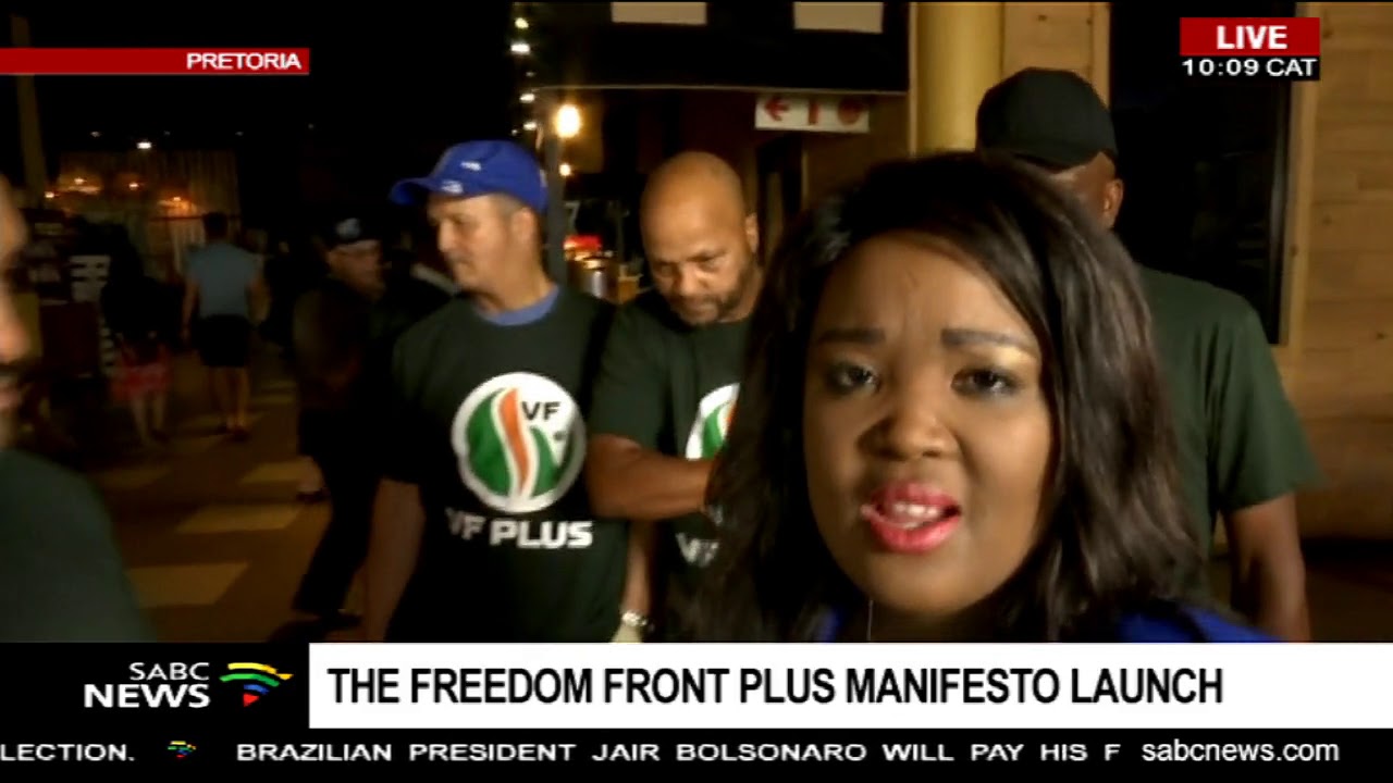 Freedom Front Plus kicks off its manifesto