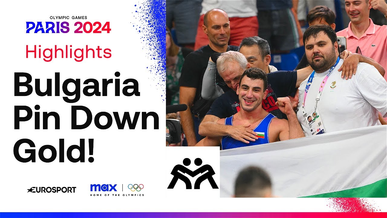 Semen Novikov becomes Bulgaria’s first Olympic Wrestling champion in 24 years! 🇧🇬 | #Paris2024