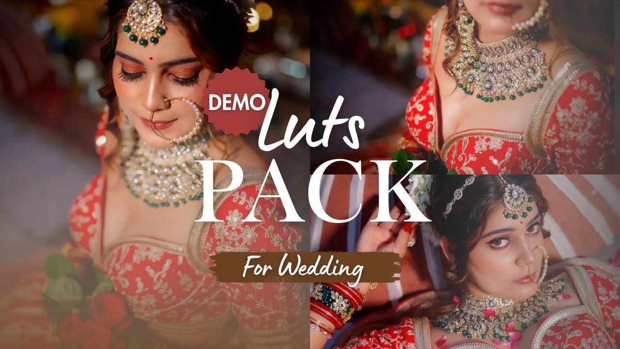 HOW TO USE WEDDING LUTS ? (DEMO)
