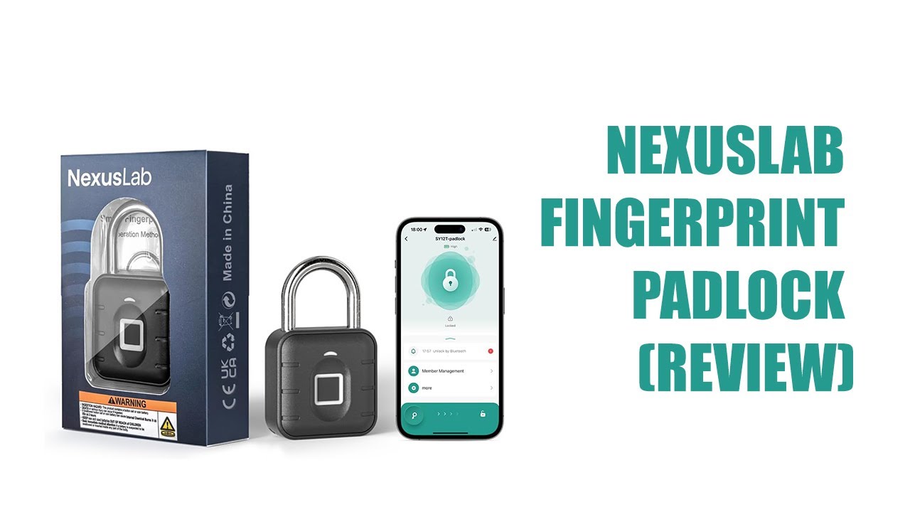 NexusLab Fingerprint Padlock (Review)