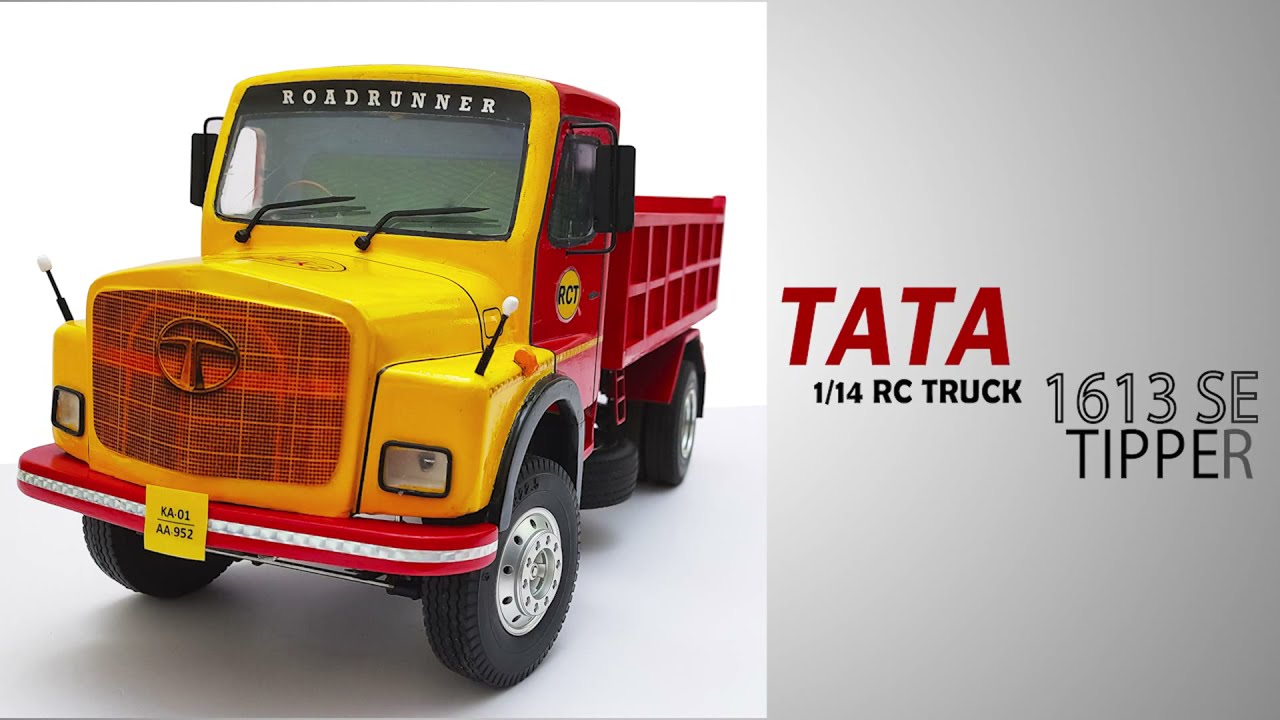 1/14 RC TATA 1613 SE TIPPER TRUCK BUILD PART - 1