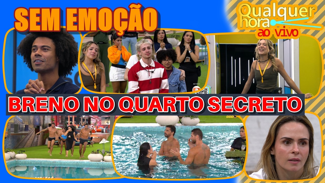 BRENO NO QUARTO SECRETO + GRUPINHO SEM FORÇA NO JOGO | BBB26