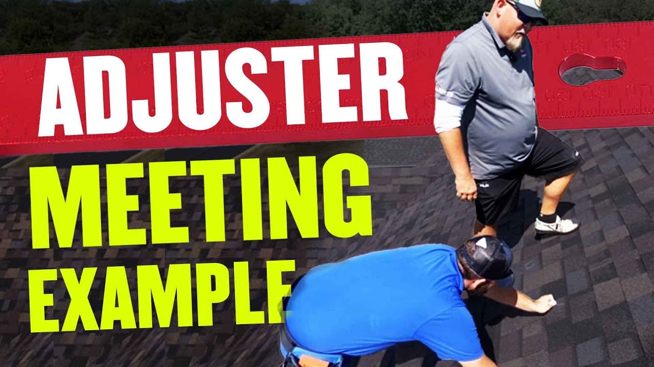 Ideal Adjuster Meeting Example (w/ Dan Walrack)