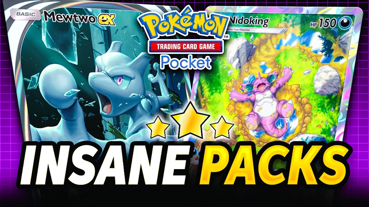 Pokemon TCG Pocket - 100 Cards / First Pack Openings  - LAUNCH GAMEPLAY