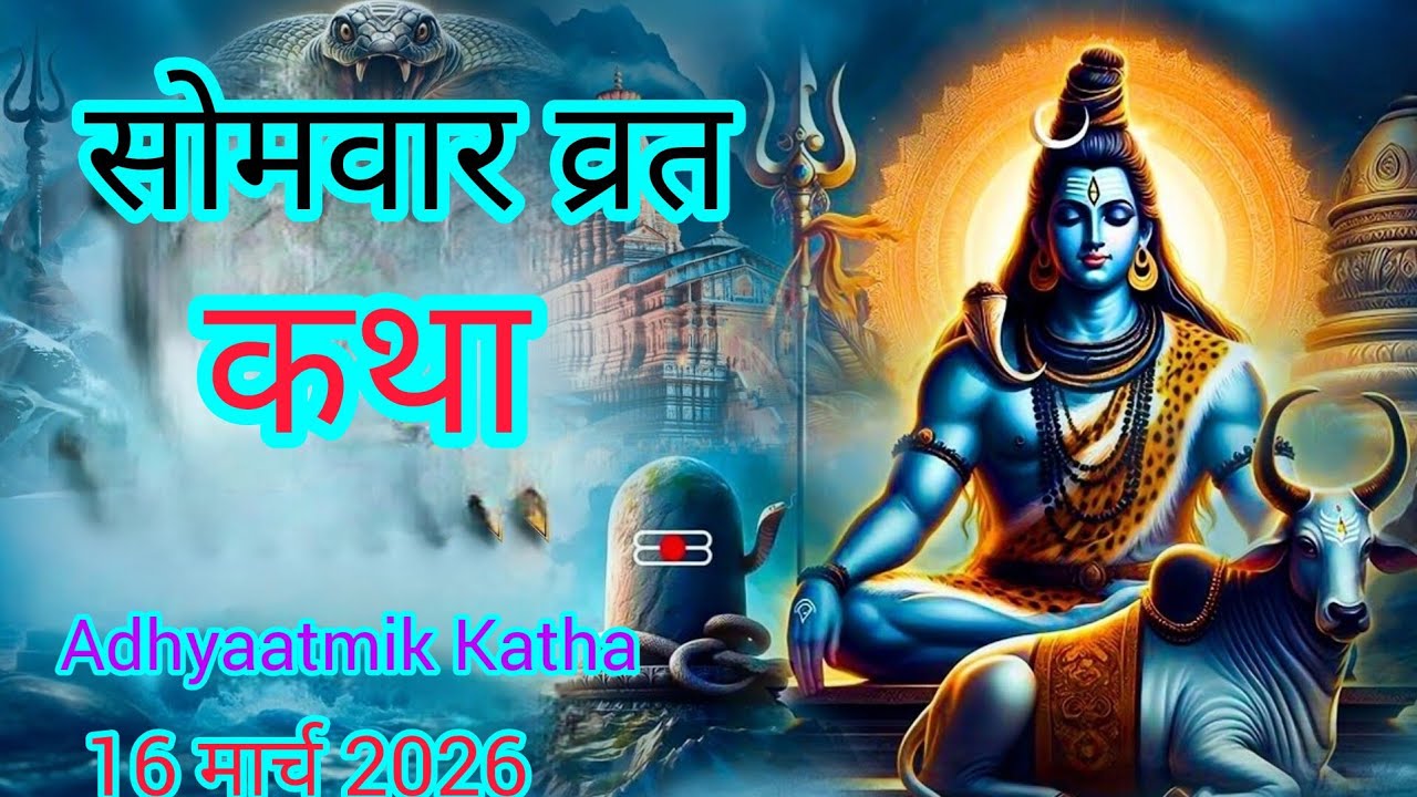 सोमवार स्पेशल व्रत कथा Somwar vrat katha सोमवार व्रत कथा