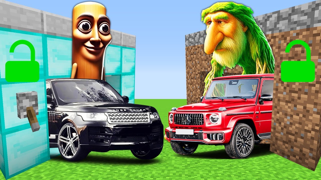 TUNG TUNG SAHUR GARAJ VS BRR BRR PATAPİM GARAJ - 😱 Minecraft