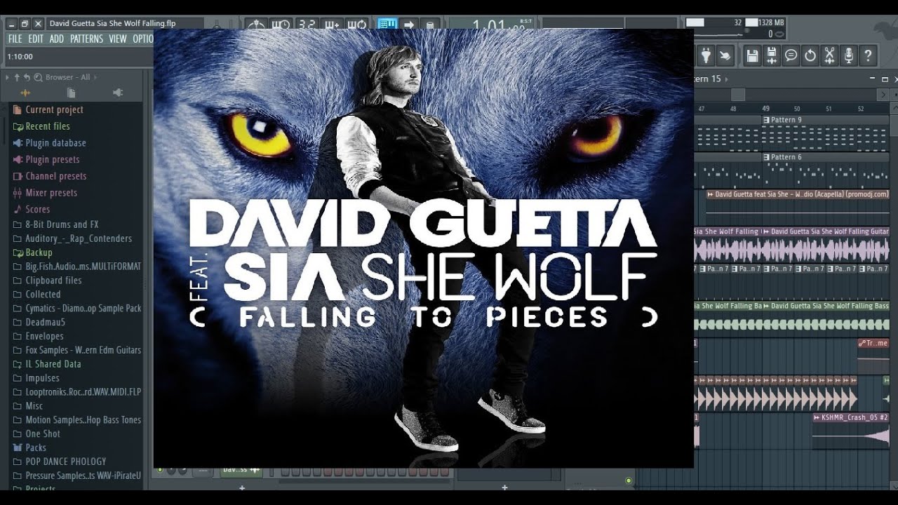 David Guetta - She Wolf (Falling To Pieces) ft. Sia FL Studio Remake