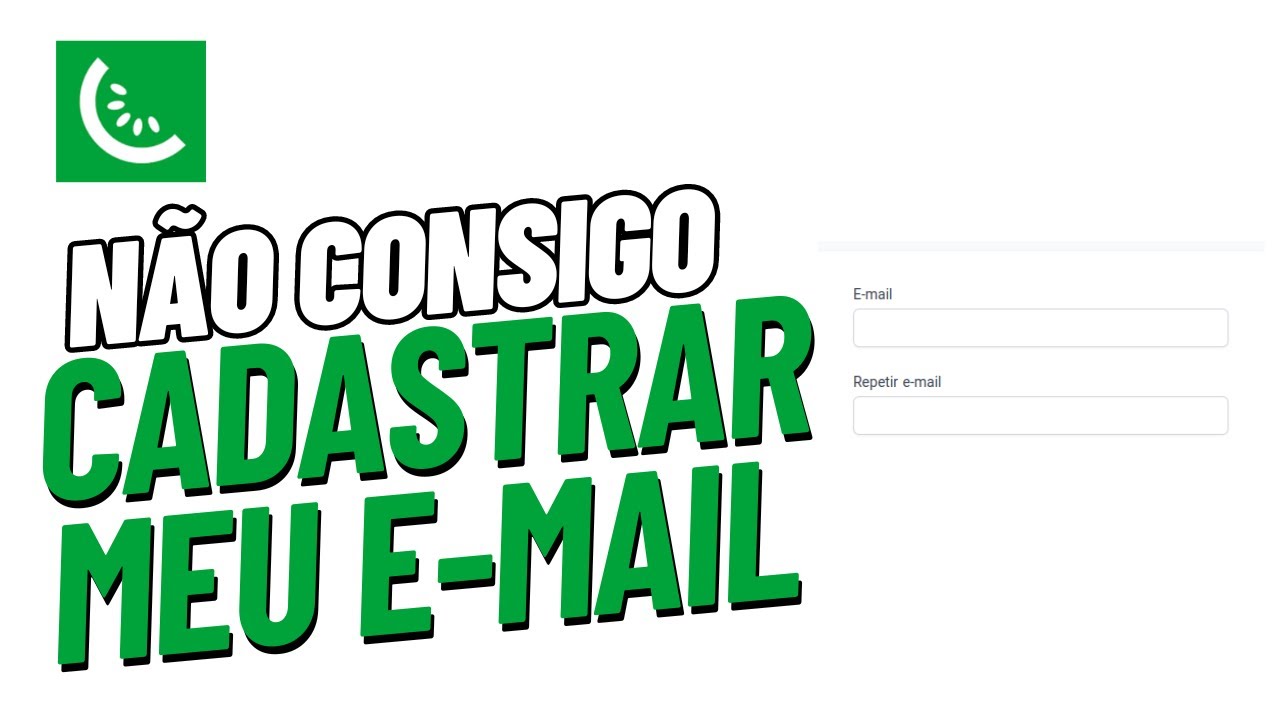 N&atilde;o Consigo Cadastrar Meu E-mail No Kiwify