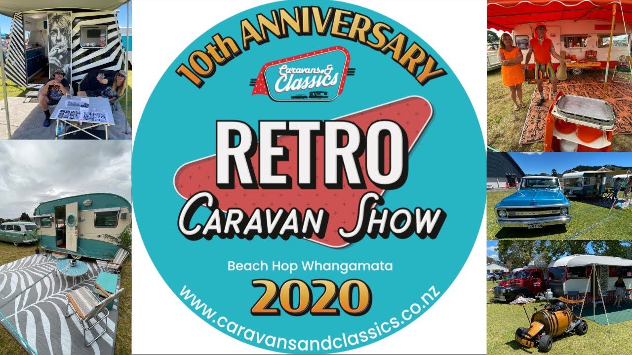 Beach Hop 2020 The Caravans & Classics Retro Caravan Show