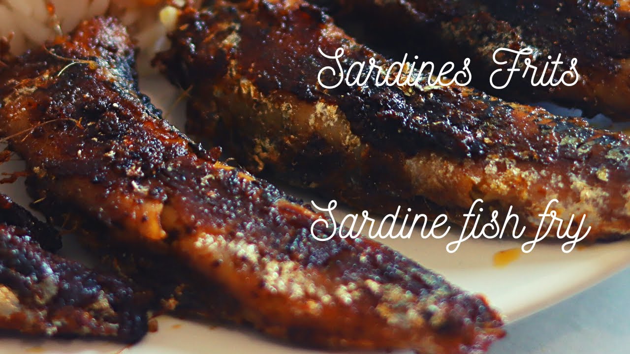 Sardine fish fry| Sardine frites | Friture de sardines| Chez Franco Indien