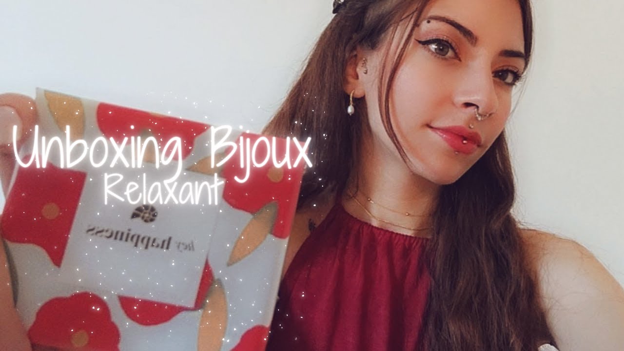 ❣️ASMR FRANCAIS | UNBOXING RELAXANT| BIJOUX HEY HAPINESS | CHUCHOTEMENT PROCHE DU MICRO❣️