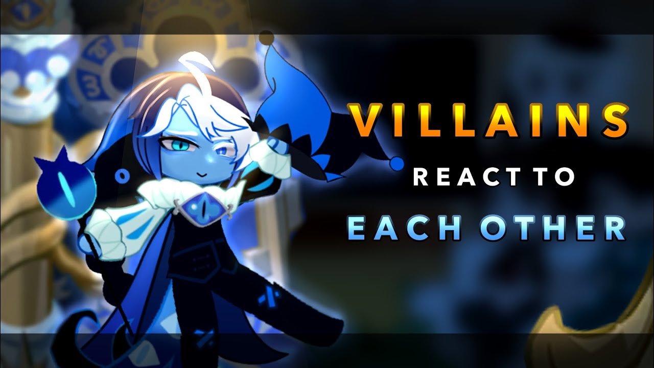 Villains react to each other || Shadow milk cookie || 2/6 || RoseGacha